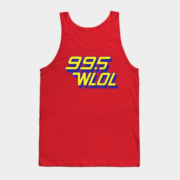 WLOL Twin Cities / 80s Radio Station Tank Top by CultOfRomance